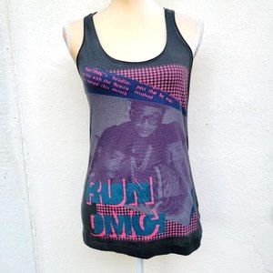 rockware RUN DMC graphic band tshirt size small .